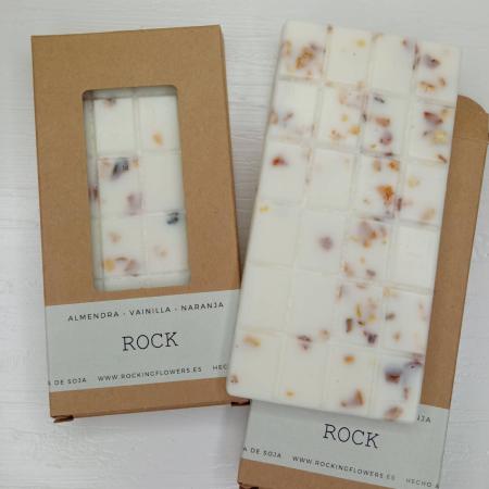 Rockingflowers Ambientador de soja ROCK Colección Ambar 